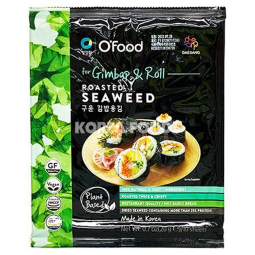 اعشاب بحرية محمصة - O’Food Roasted Seaweed For Kim...