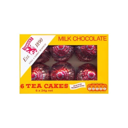 كعك الشاي تونوك شوكولاتة الحليب - Tunnock's Tea Ca...