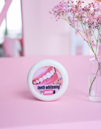 بودرة تبييض الاسنان المطورة