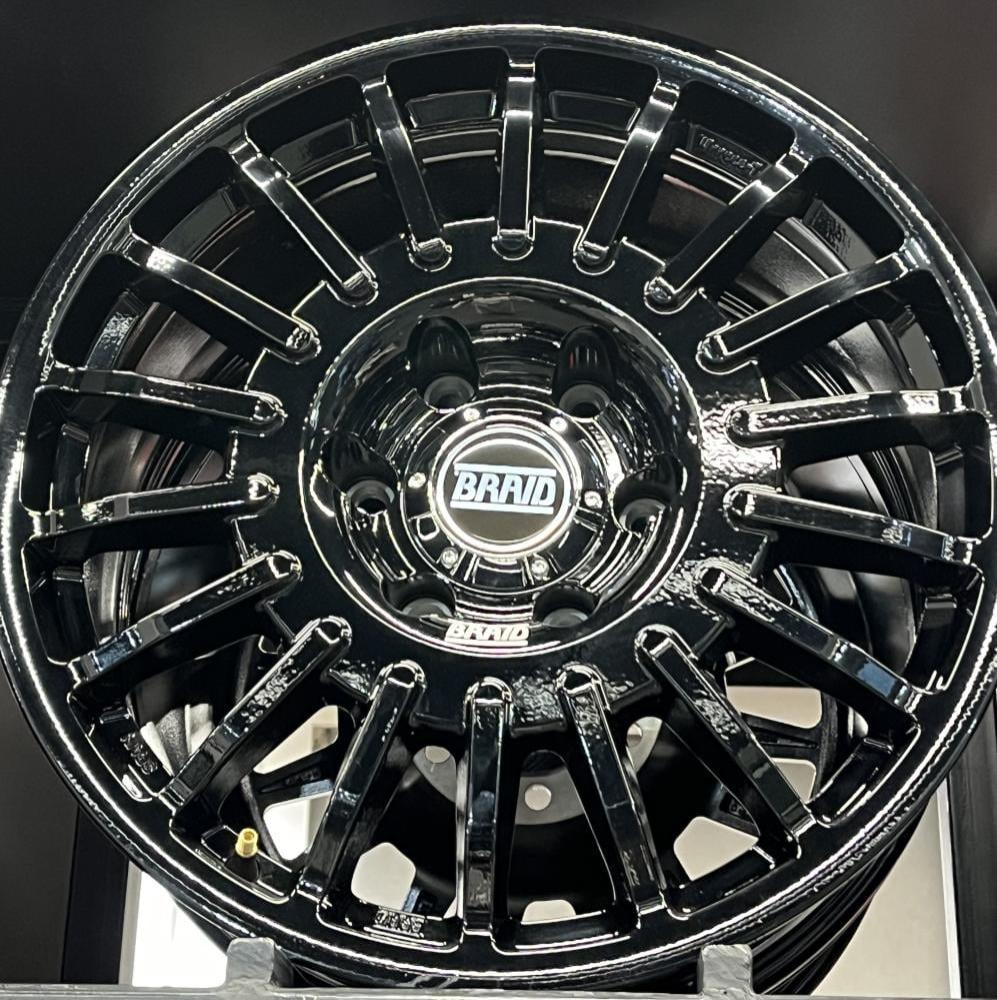 جنط برايد ريس تي اسود باترول بلاتينيوم 18 انش