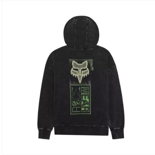 هودي Throttle Oversized Pullover Hoodie كبير الحجم