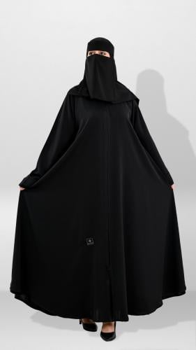 عباية دبل كلوش ساده