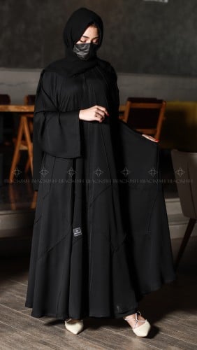 عبايه دبل كلوش كم مربع