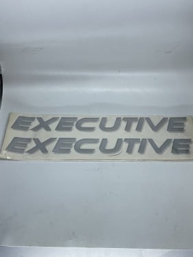 طقم استكر ابواب Executive فضي كامري 2003-2004