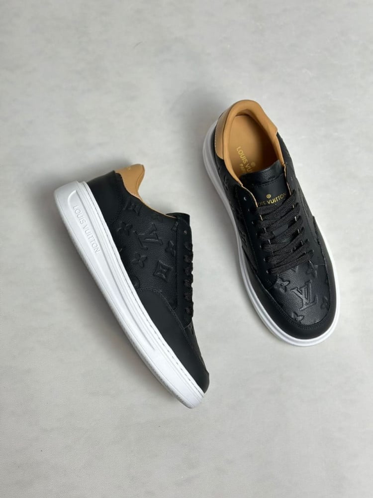 حذاء لويس فيتون ترينر اسود من متجر أحذية سواقيو