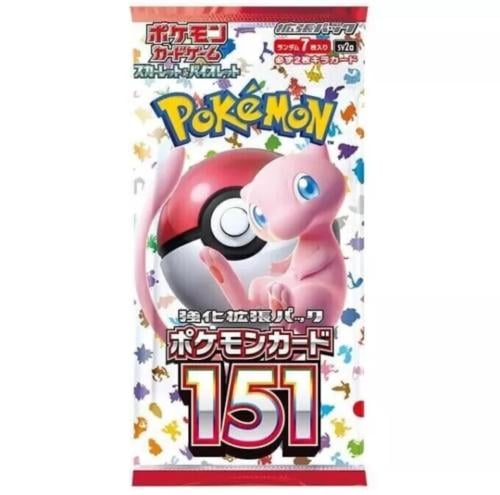 Pokemone 151 Japanese Booster Pack