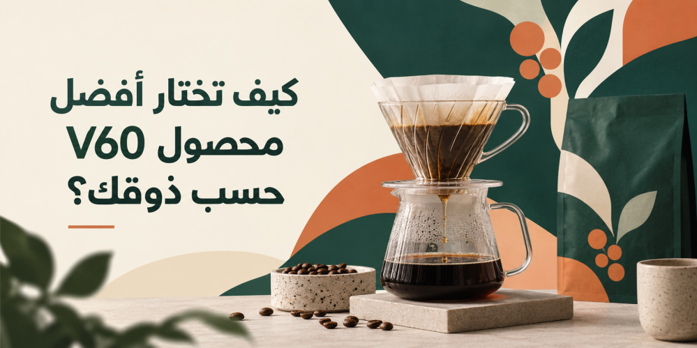 كيف تختار أفضل محصول V60 حسب ذوقك؟