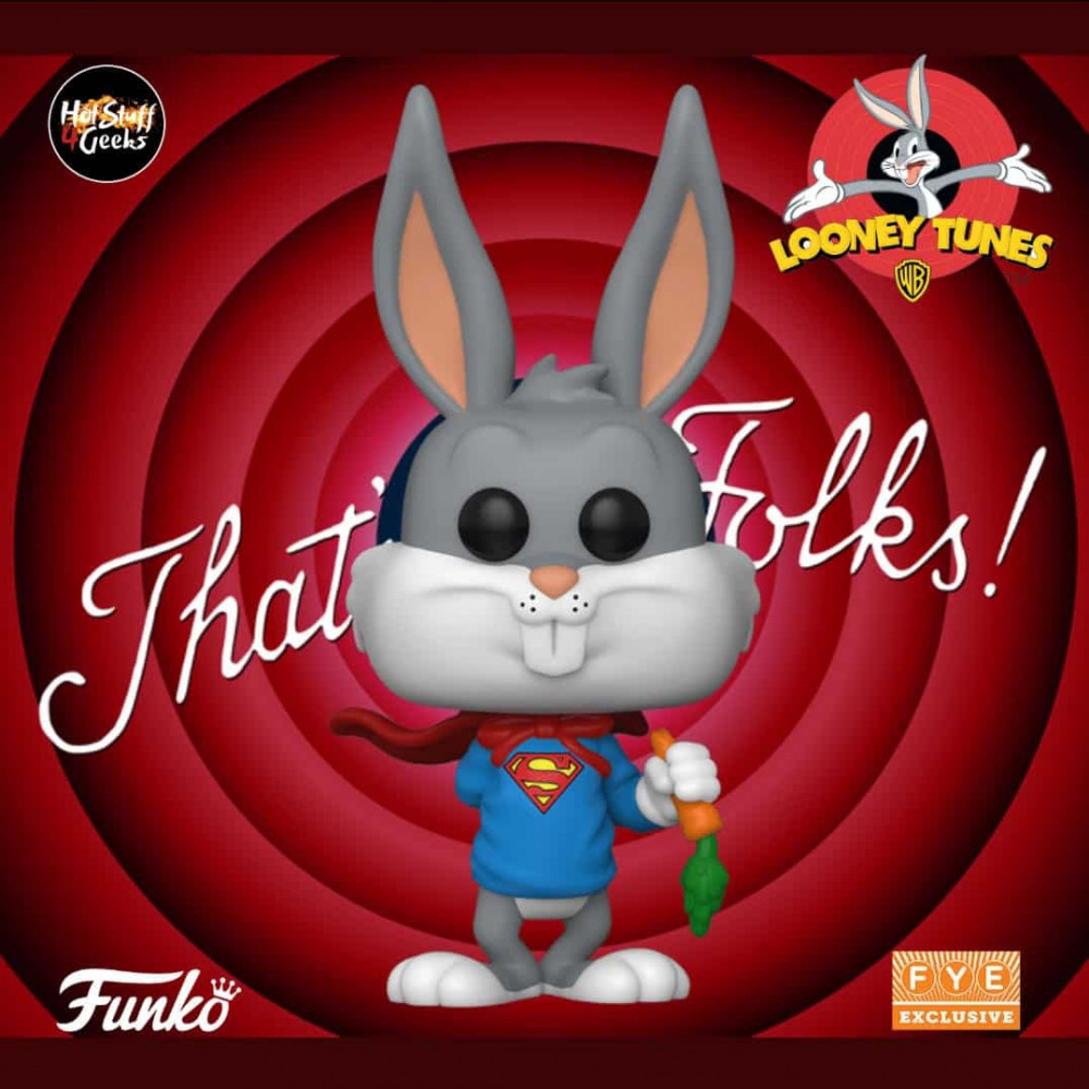 superman bugs bunny funko pop