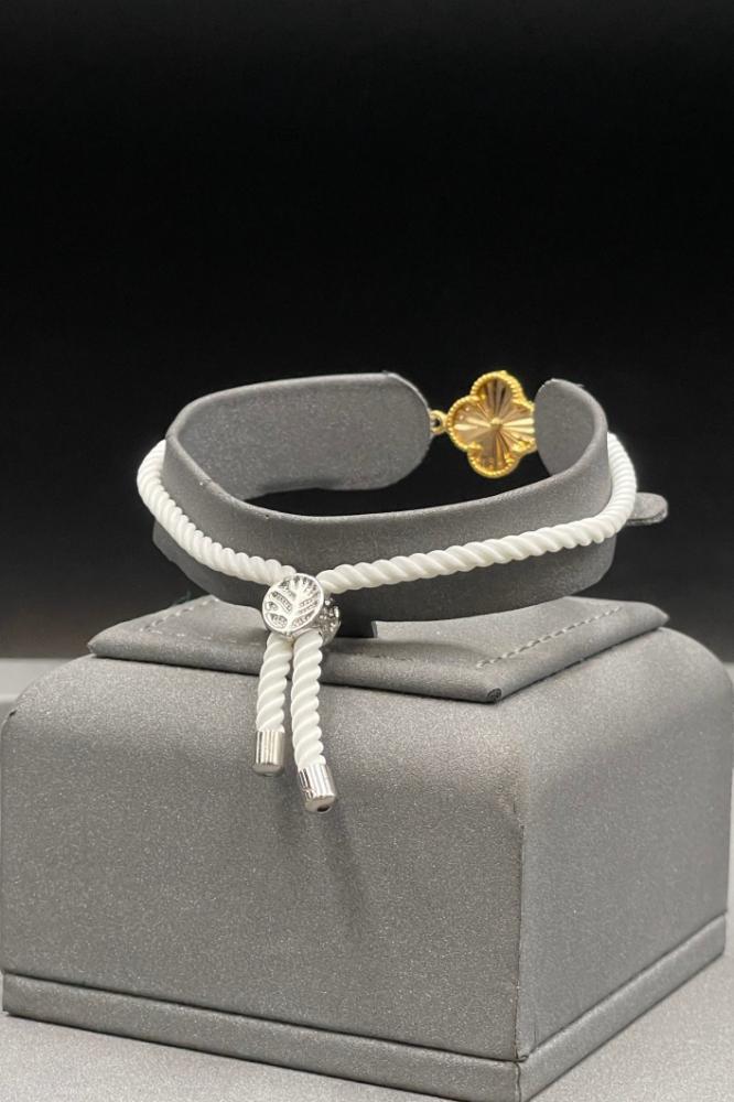 اسوارة قيطان ذهب بتصميم وردة عيار 21 وزن 1,94 جرام