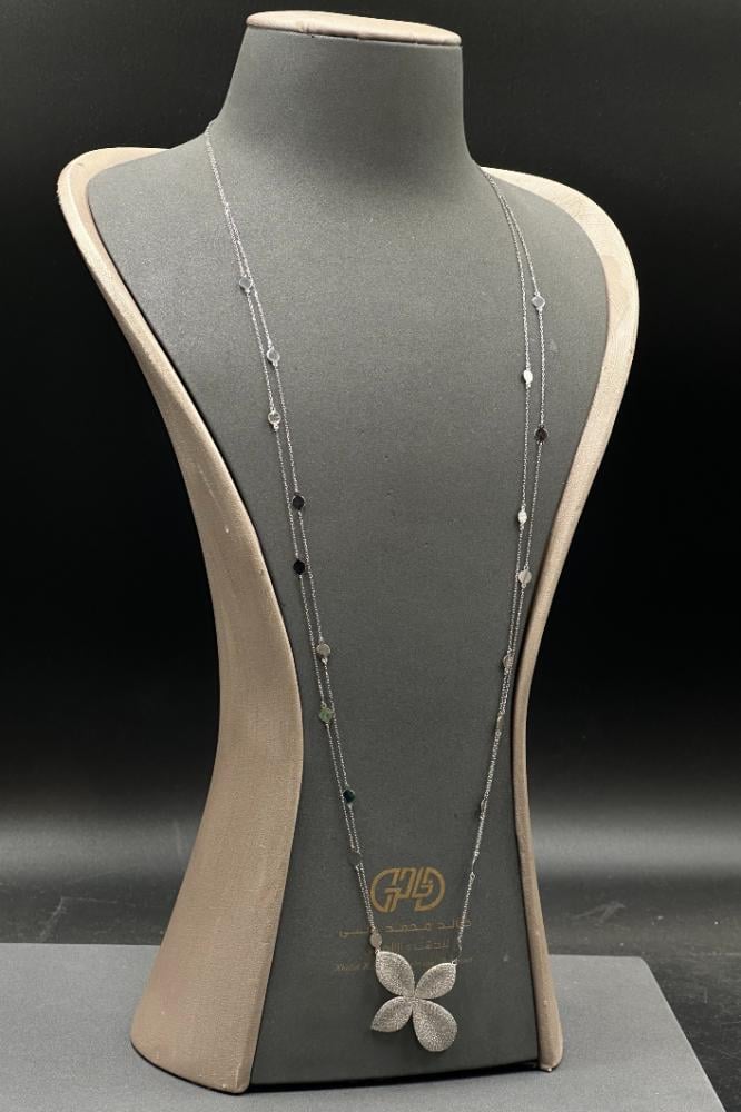 شال وردة ذهب تصميم الماس