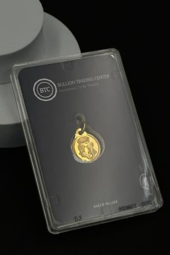 سبيكة ذهب BTC - عقد ذهب صافي عيار 24
