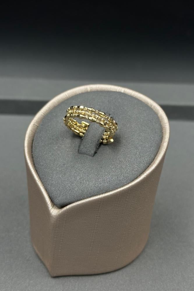 خاتم كور ذهب صافي