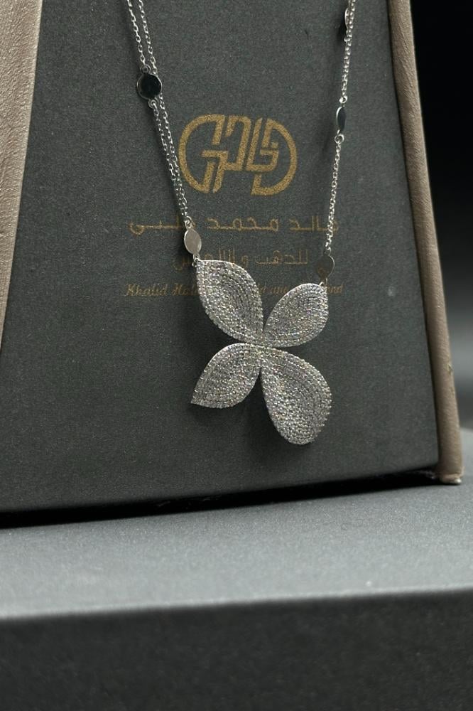 شال وردة ذهب تصميم الماس