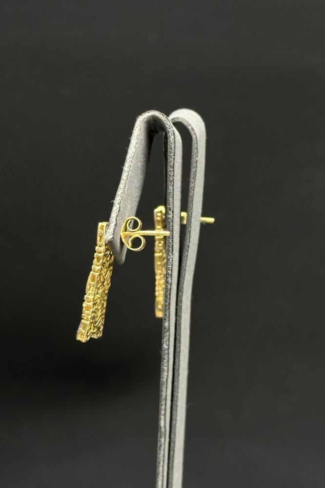 حلق ذهب عيار 18