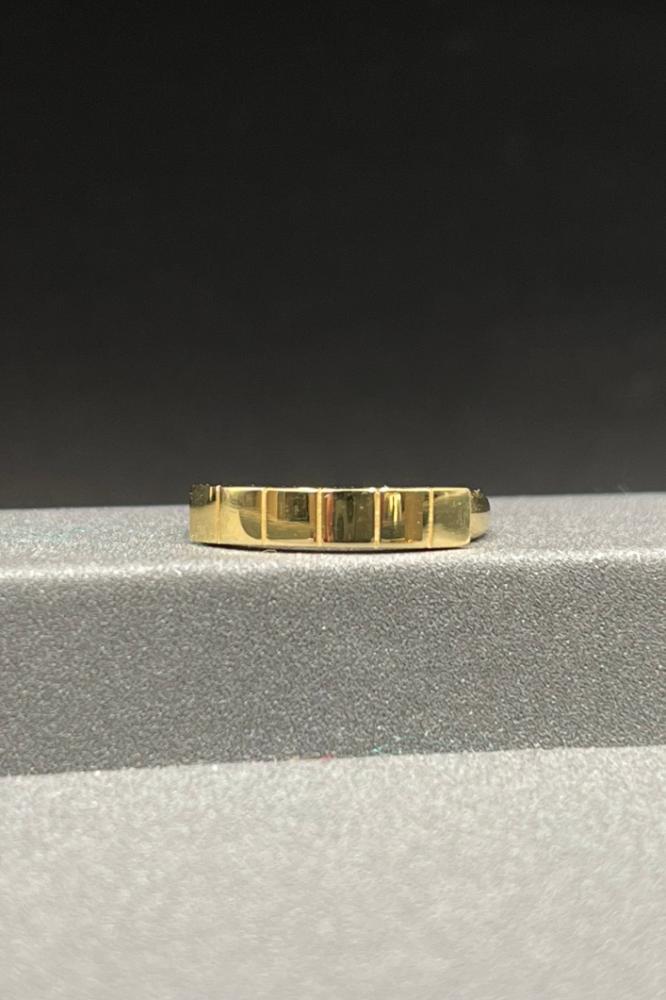 اقتني اسوارة مع خاتم ذهب سادة عيار 18 بتصميم راقي