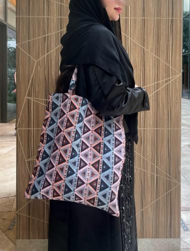 أكياس كتف من القماش بوهيمي ستايل مناسب للطلعات الي...