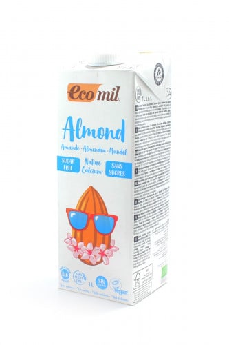 ايكومل شراب اللوز الطبيعي بالكالسيوم 1 لتر ECO MIL