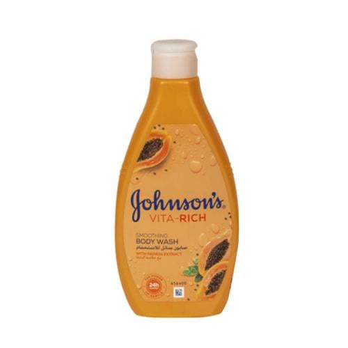 صابون سائل للاستحمام مع خلاصة البابايا جونسون - Johwsons BODY WASH