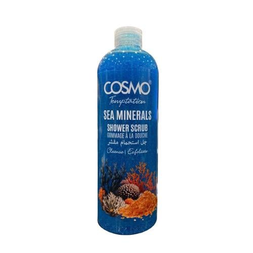جل استحمام مقشر بمعادن البحر من كوزمو - 1000 مل -COSMO - TEMPTATION SHOWER SCRUB, SEA MINERALS | 1000ML