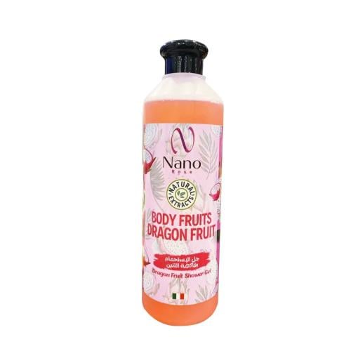 جل الإستحمام بالفاكهة التننين - 500مل - BODY FRUITS DRAGON FRUIT -Nano Rose