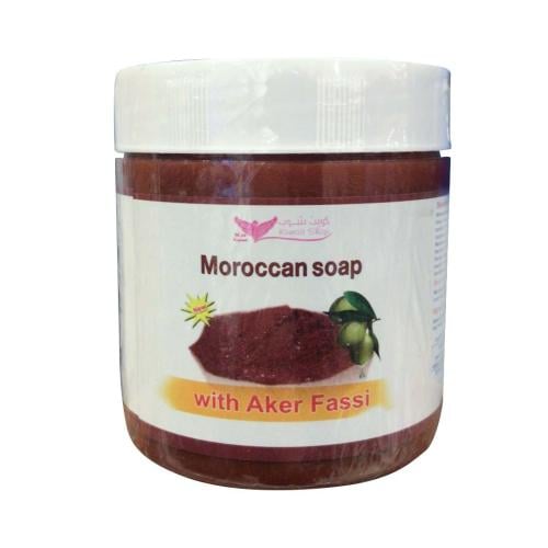 صابون مغربي بالعكر الفاسي - 500جم - كويت شوب