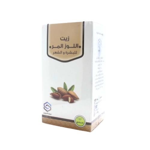 صفا المروج زيت اللوز المر للبشرة و الشعر 125 مل