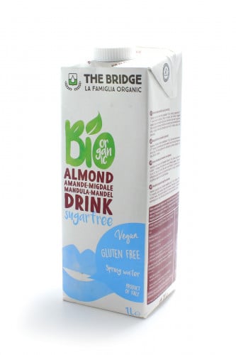 بايو مشروب عضوي يحتوي على لوز بدون غلوتين 1 لتر THE BRIDGE BIO ORGANIC