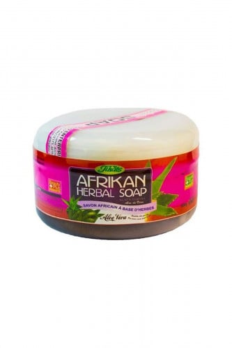 صابون الأعشاب الافريقي بالصبار