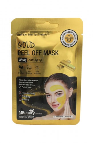 ماسك التقشير الذهبي