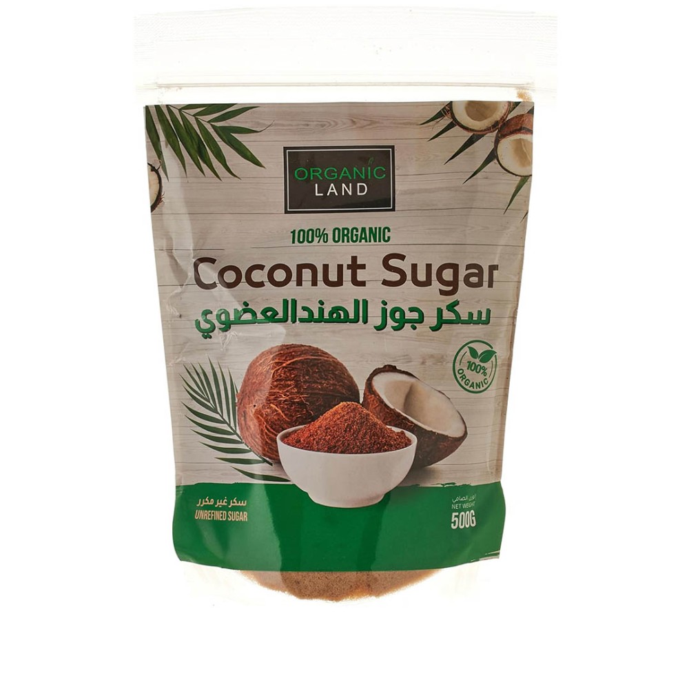 سكر جوز الهند العضوي
