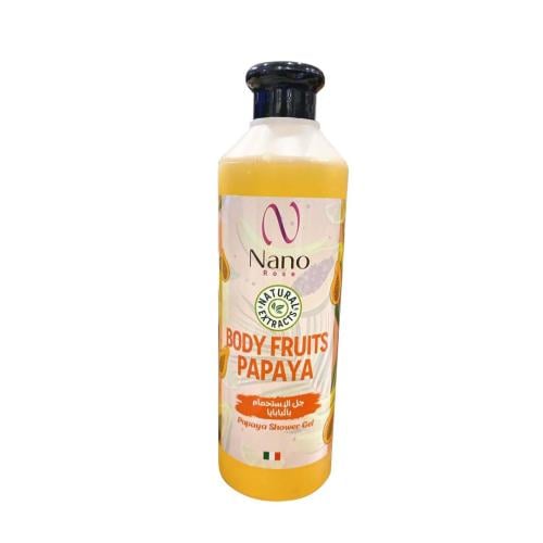 جل الإستحمام بالبابايا - 500مل - BODY FRUITS PAPAYA