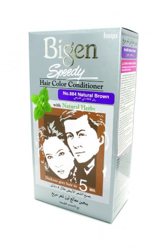 بيجين معالج لون شعر سريع رقم 884 بني طبيعي BIGEN