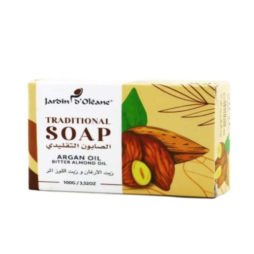 صابون الارغان وزيت اللوز المر