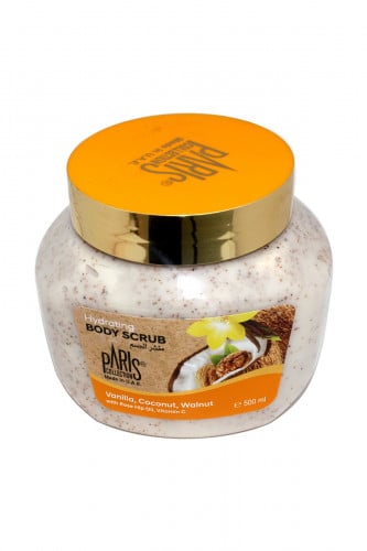 باريس كولكشن مقشر للجسم بالفانيلا و الجوز و جوز الهند PARIS