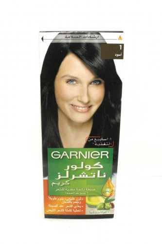 جارنير كولور ناتشرلز صبغة دائمة زيت الزيتون أسود 1