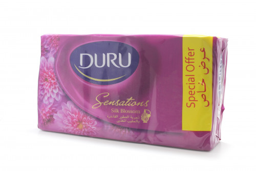 ديورو بالعطور الفاخرة بالحليب المغذي DURU صابون عرض عدد 6 نعومة الحرير