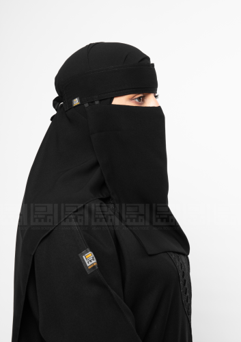 نقاب طويل بسيران مطاطيان 3019