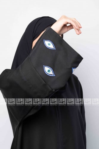 كم عباية تطريز العيون - جددي عبايتك-3064