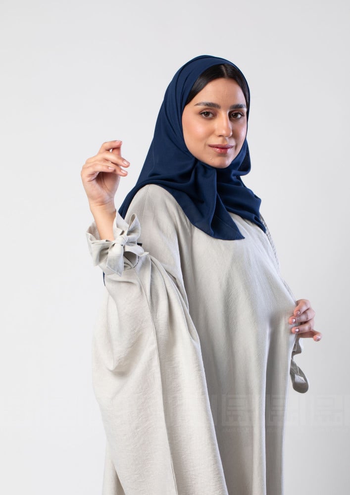 عباية  بشت بيج  بأكمام مميزة-1317