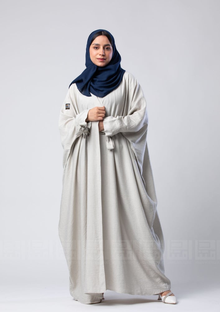 عباية  بشت بيج  بأكمام مميزة-1317
