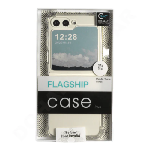 غطاء وحافظة شفافة لهاتف Samsung Galaxy Z Flip 5 Pi...