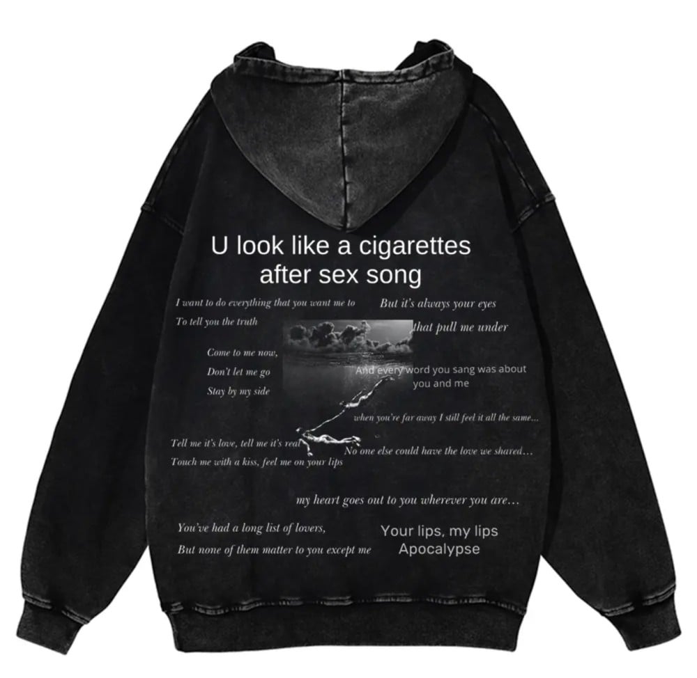 Cigarettes After Sex hoodie - Aquarius side