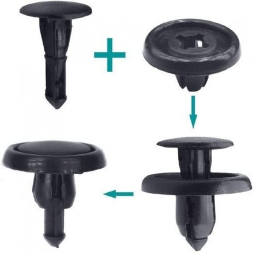 كلبسات ديكورات السيارات 5 حبات C0090