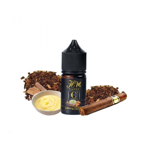 نكهة سولت اتش ام فيبس C3 توباكو وكريمة بنكهة الكراميل ريسيرف HM VAPES C3 RESERVE Salt