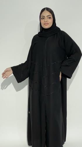 عباية بخطوط زركون