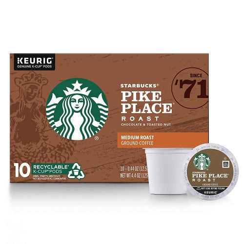 كبسولات ستاربكس PIKE PLACE متوافقة مع K CUP