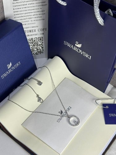 سلسال هاي كواليتي ماركة SWAROVSKI مع الملحقات