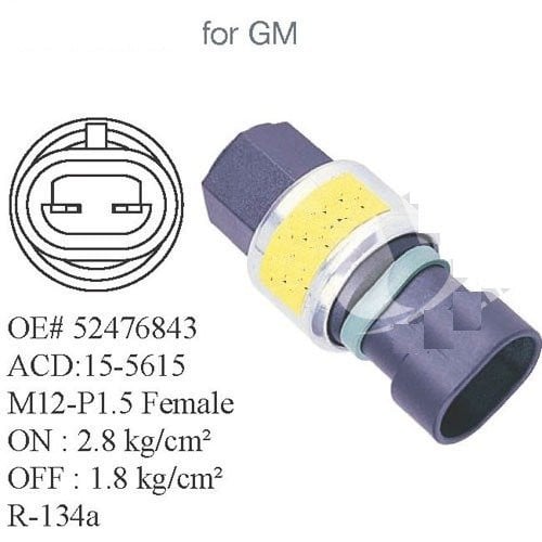 11986W# حساس برشر سوتش جي ام وشفروليت / PRESSURE SWITCH GM CHEVY