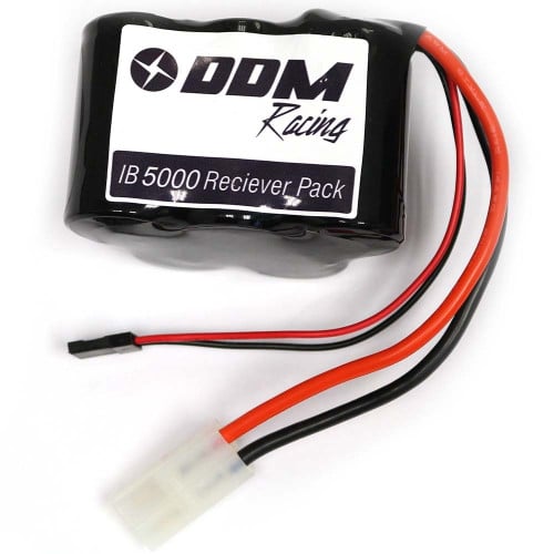 بطاريه باجا DDM "Black Magic" 6v Ni-MH 5000mAh Hump Receiver Battery Pack for HPI Baja 5B/5T/5SC tr103
