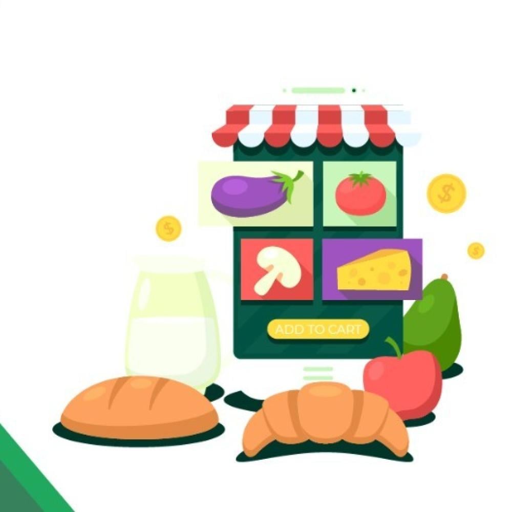 What types of products can be found in grocery stores